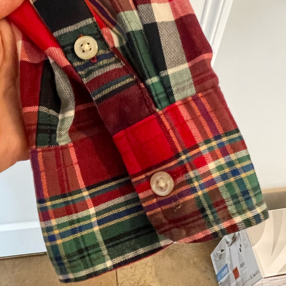 - Ralph Lauren flannel shirt. - Picture 6 of 8